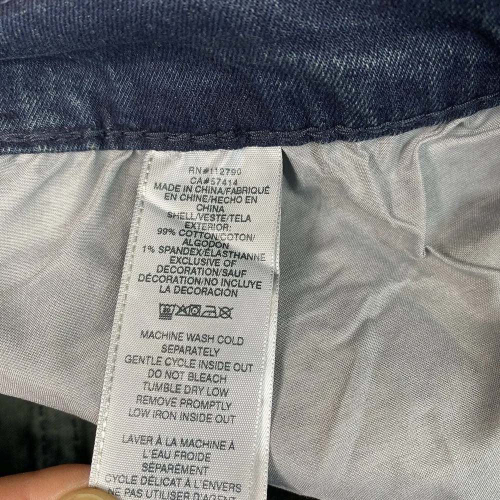 TRUE RELIGION Geno Relaxed Slim Jeans Men's Size 40x31‎ Dark Wash Denim (Flaw)